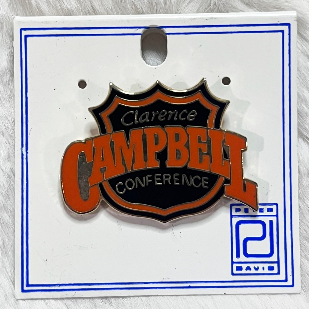 🔮‎ 5/$25 Vintage NHL Clarence Campbell Conference Hockey Pin